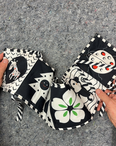 Black and White Soft Baby Book