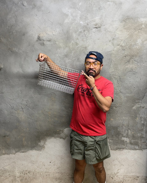Metal Wire Roasting Basket, 14x10"