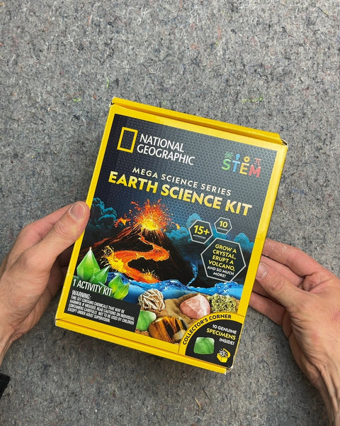 National Geographic Mega Science Series Earth Science Kit