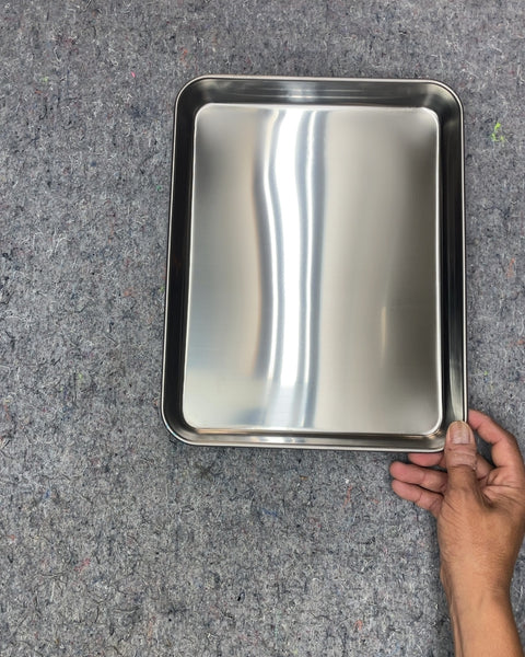 Sexy Stainless Steel Baking Pan, 12x10"