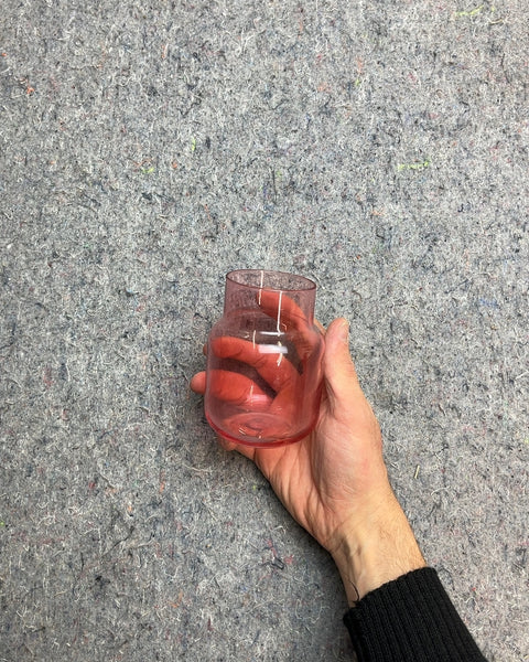 IKEA FORENLIG Pink Glass Vase