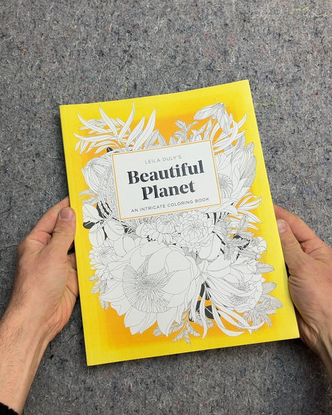 Beautiful Planet by Leila Duly Coloring Book