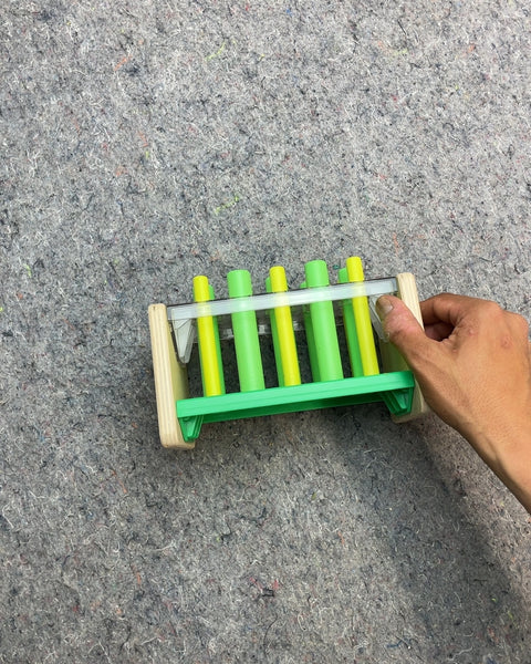 Lovevery Wooden and Plastic Peg Board Puzzle