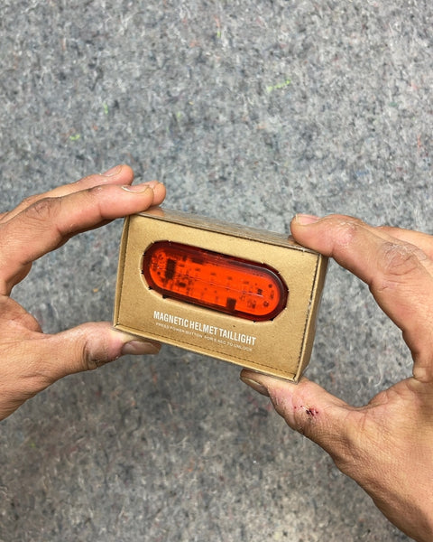 Magnetic Helmet Taillight with Adapter Kit
