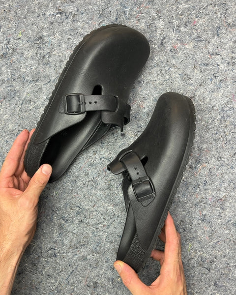 Like New Birkenstock Boston EVA Plastic Clogs, Size EU 45