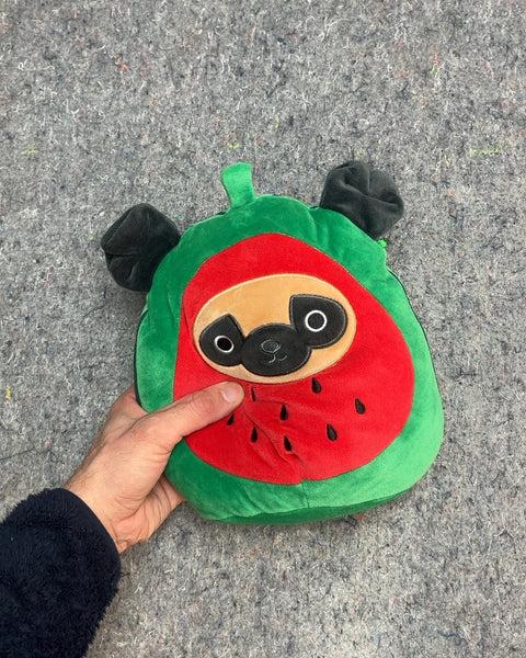 Squishmallow Prince the Watermelon Pug