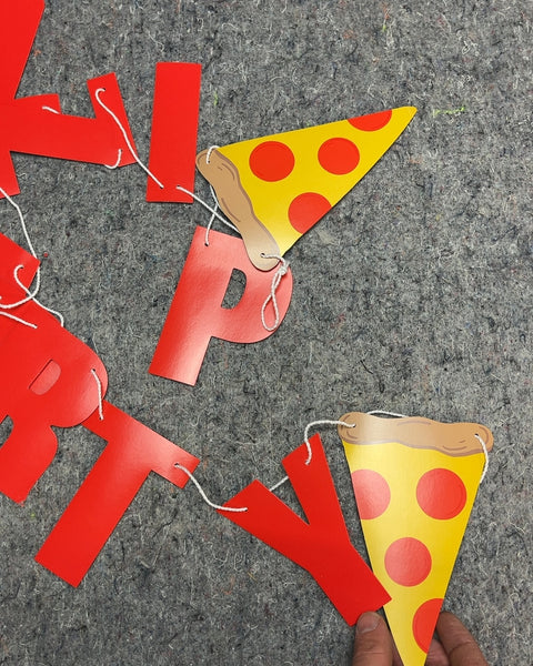 Pizza Party Banner!