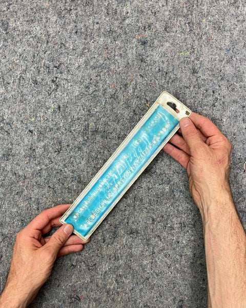 Blue Lettering Stencil Ruler
