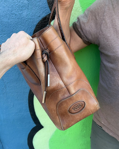 Tod's Leather Tote Bag