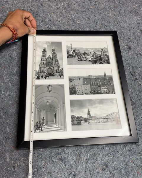 Black Multi-Photo Picture Frame, 16x13"
