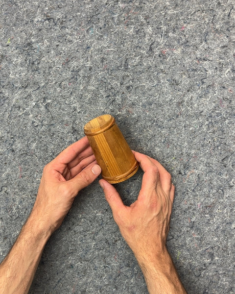 Small Wooden Barrel Cup