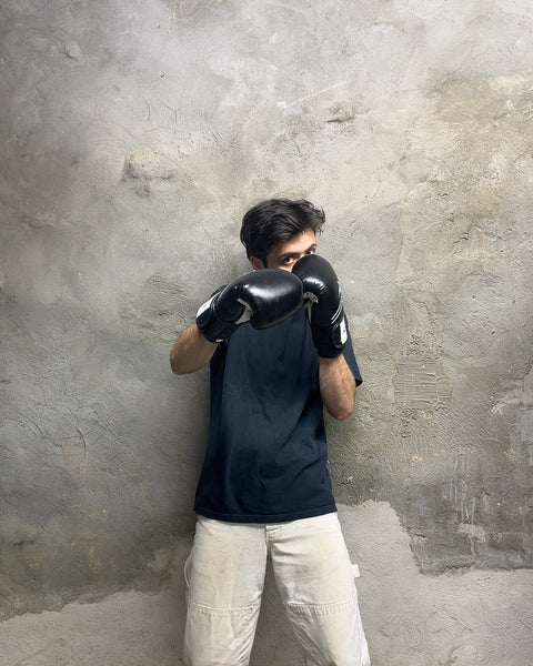 Trideer Black Boxing Gloves, 12 oz