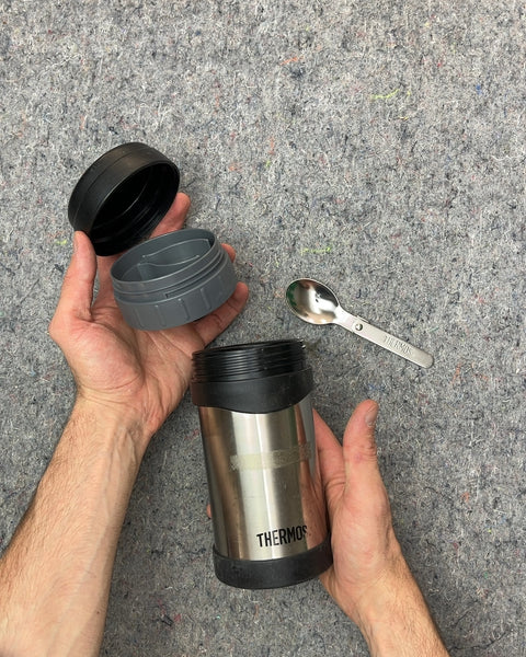 Thermos Stainless Steel Food Jar with Spoon