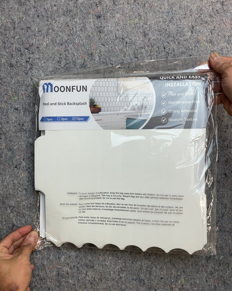 Moonfun Peel and Stick Backsplash