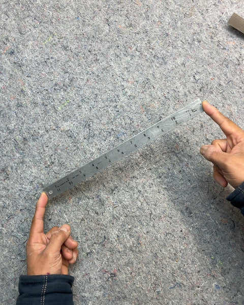 A Metal Ruler