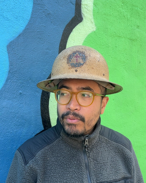 Vintage WW2 US Civil Defense Helmet
