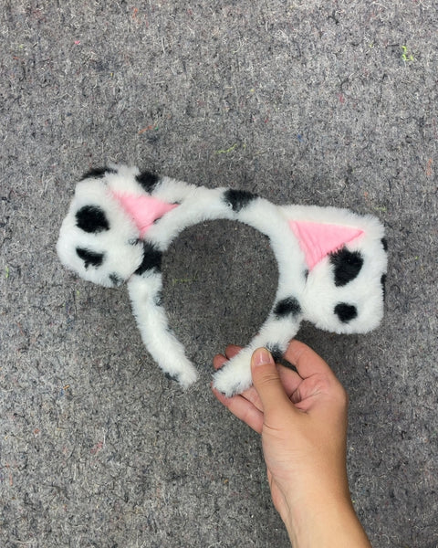Cow Print Animal Ear Headband