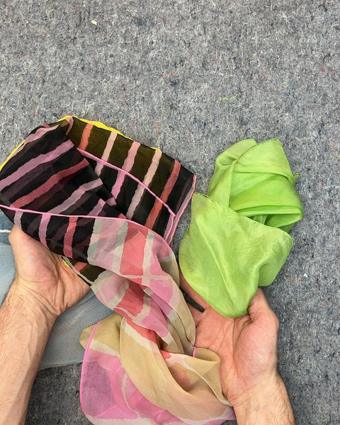 Assorted Sheer Fabric Scarves