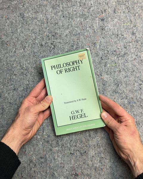 Philosophy of Right by G.W.F. Hegel