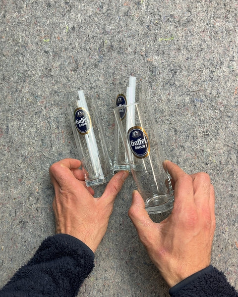 Gaffel Kolsch Beer Glasses, Set of 3