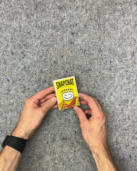 Unopened Snapchat Playing Cards