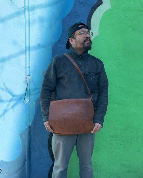 Rowdy Leather Shoulder Bag