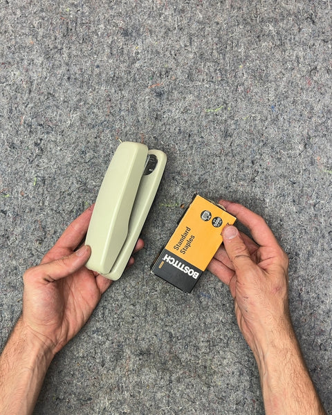 Beige Stapler with Staples Too
