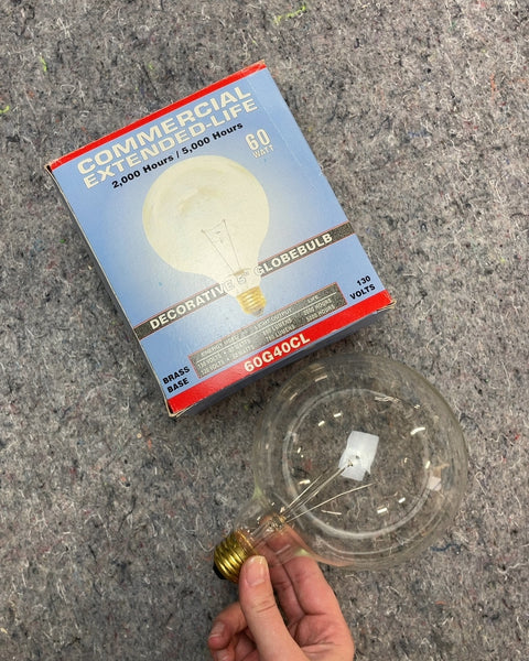 Decorative Globe Bulb, 60 Watt