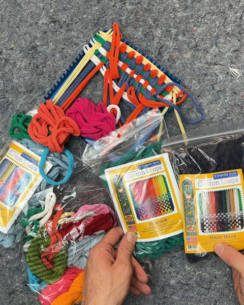 Friendly Loom Cotton Loops Weaving Kit