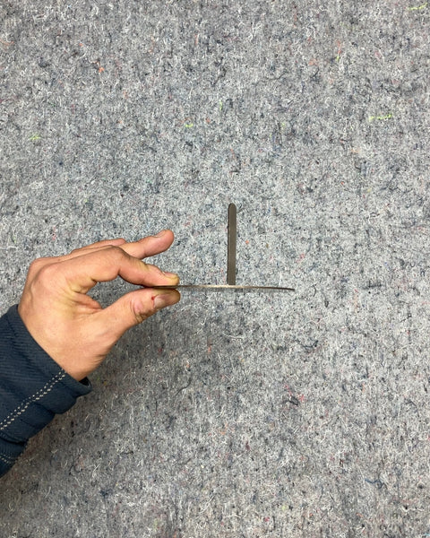 Slick Metal Candle Holder