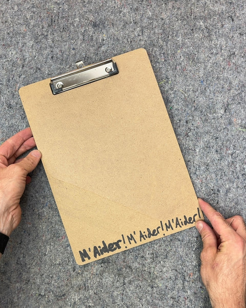 One Last Brown Clipboard