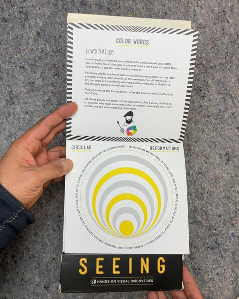 Exploratorium Seeing: 38 Hands-On Visual Discoveries