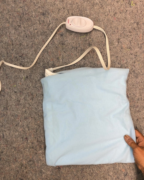 Sunbeam Blue Electric Heating Pad