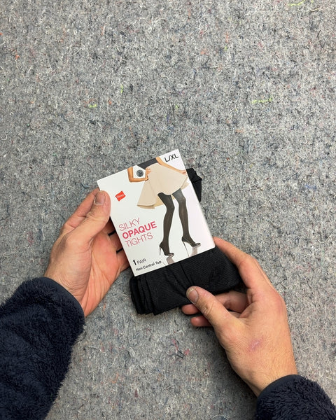 Hanes Silky Opaque Tights, Size L/XL