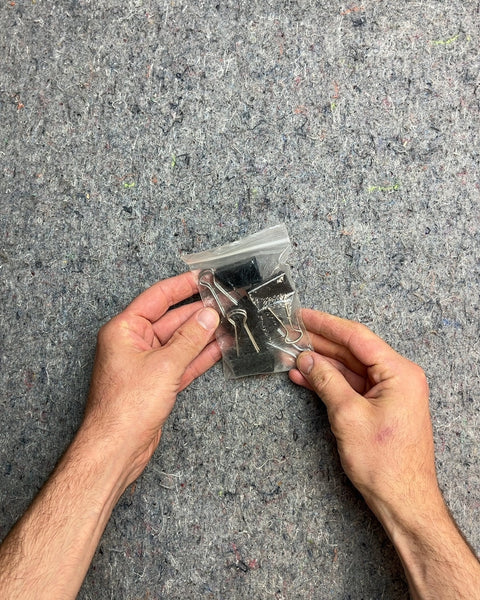 Just The Right Amount Of Binder Clips