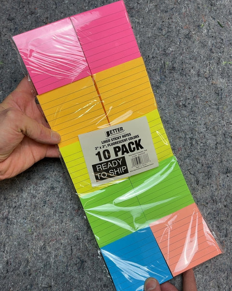 Too Many Sticky Notes?