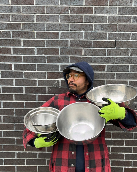 Stainless Steel Mixing Bowls, Set of 5