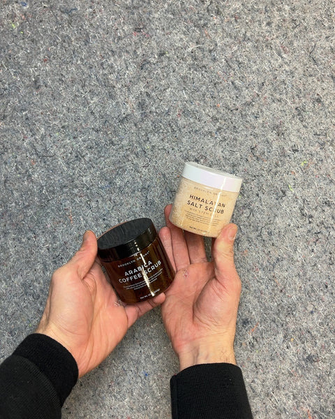 Brooklyn Botany Arabica Coffee Scrub & Himalayan Salt Scrubs, Unopened
