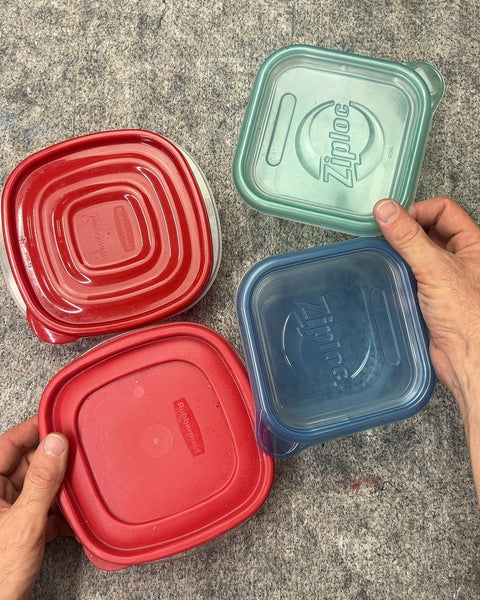 Rubbermaid and Ziploc Food Storage Containers