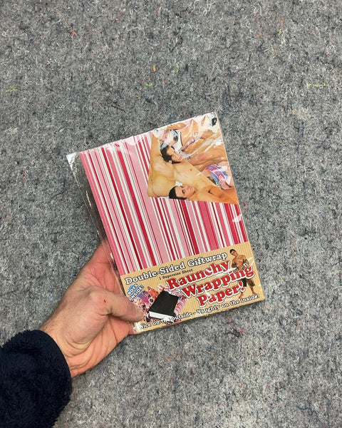 Raunchy Wrapping Paper Nice On The Outside Naughty On The Inside