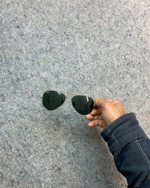 A Lil' Used Ray-Ban Aviator Sunglasses