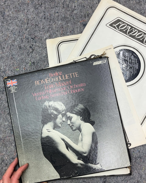 Berlioz Romeo et Juliette Lorin Maazel Vinyl Record