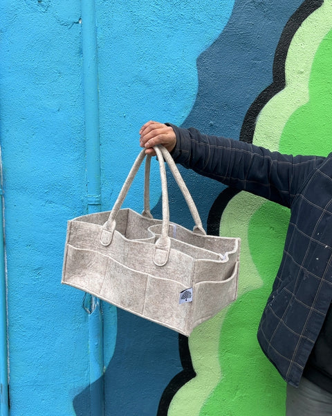 Parker Baby Co. Felt Diaper Caddy