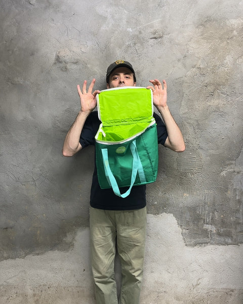 Green Insulated Cooler Bag
