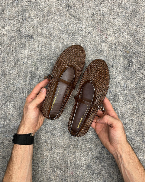 Intentionally Blank Jelly Mary Jane Flats, Size US 5W or EU 36