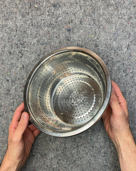 Stainless Steel Colander, 9"