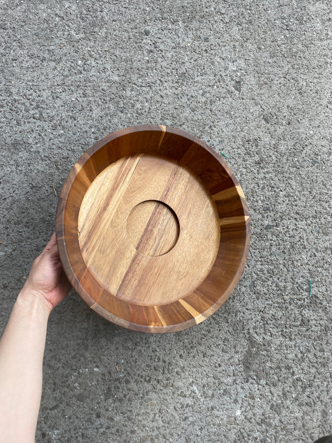 Wooden Serving Bowl